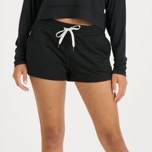 Vuori halo Black Athletic Shorts Performance Design